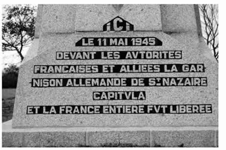 83 Mémorial de la reddition de la Poche de Saint-Nazaire à Bouvron